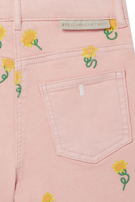 Kids Floral Print Shorts
